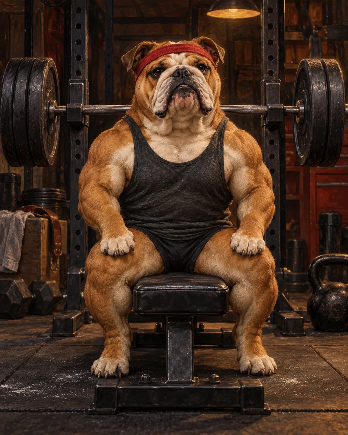 Bench Day illustrative style example