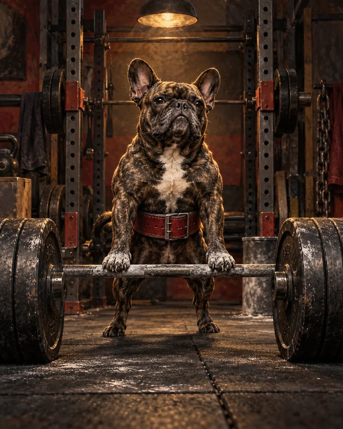 Deadlift Club illustrative style example