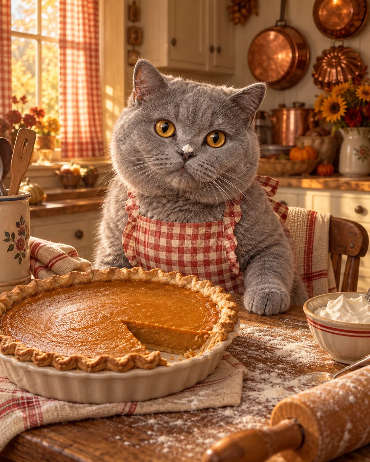 Pie Patrol illustrative style example