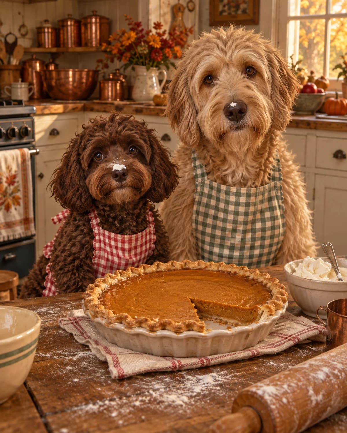 Pie Patrol illustrative style example