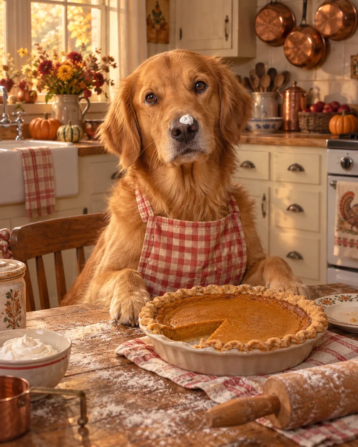 Pie Patrol illustrative style example