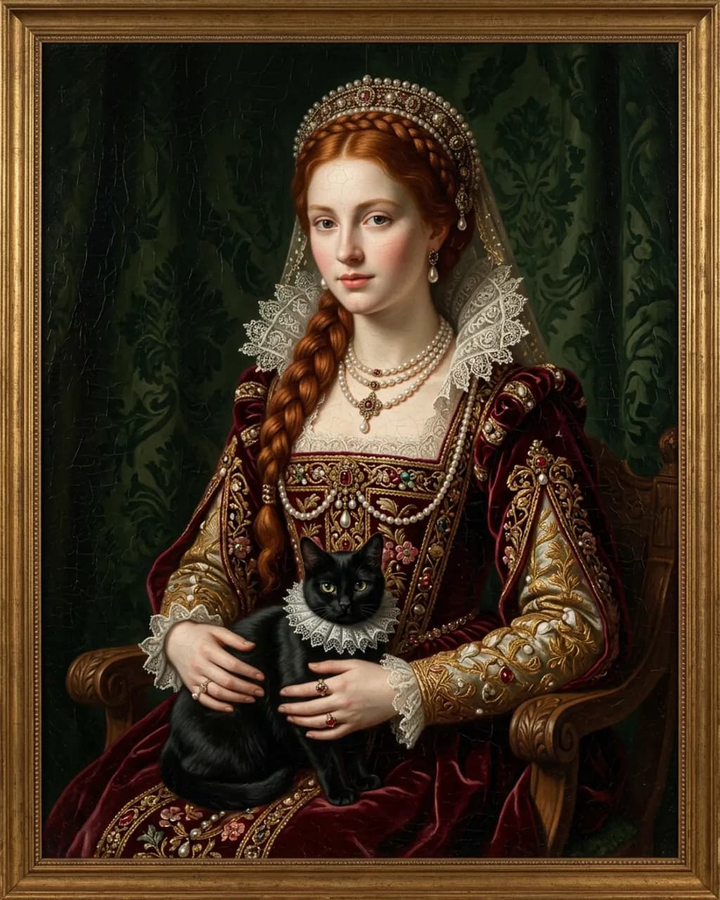 Renaissance Pair illustrative style example