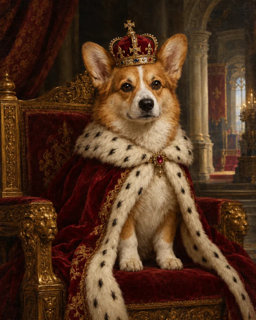 Royal Court illustrative style example
