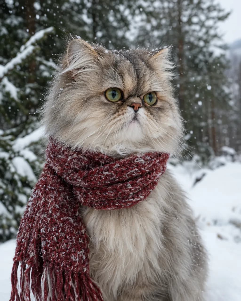 Snow Day illustrative style example