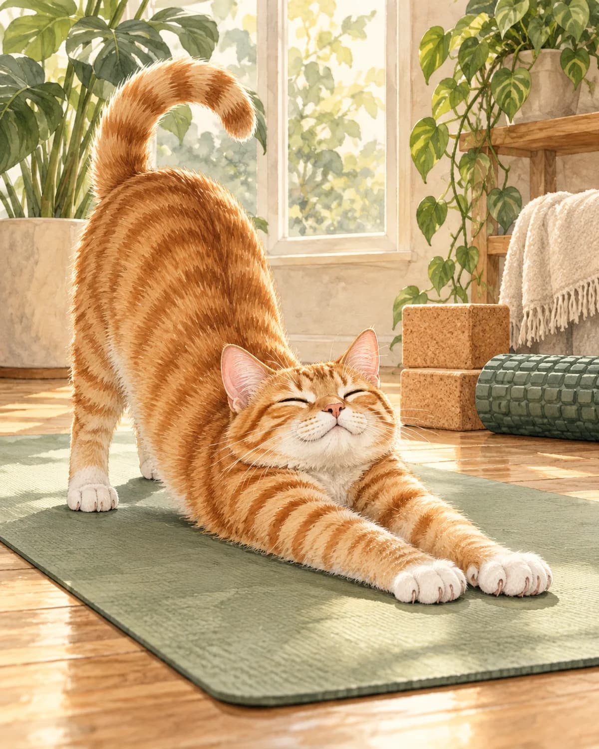 Stretch & Reset illustrative style example