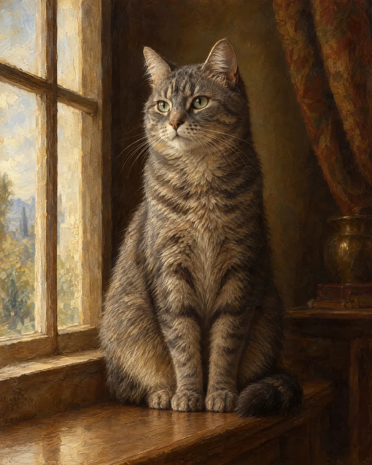 Window Light illustrative style example